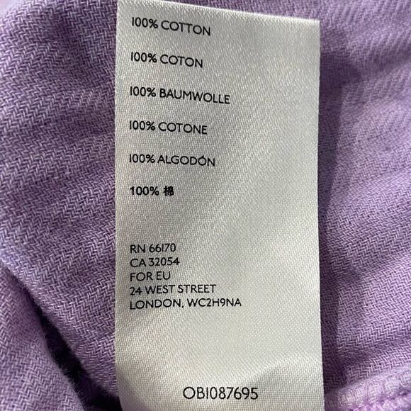 We the Free Lavender Palo Alto Top Blouse Size Medium - Picture 10 of 10